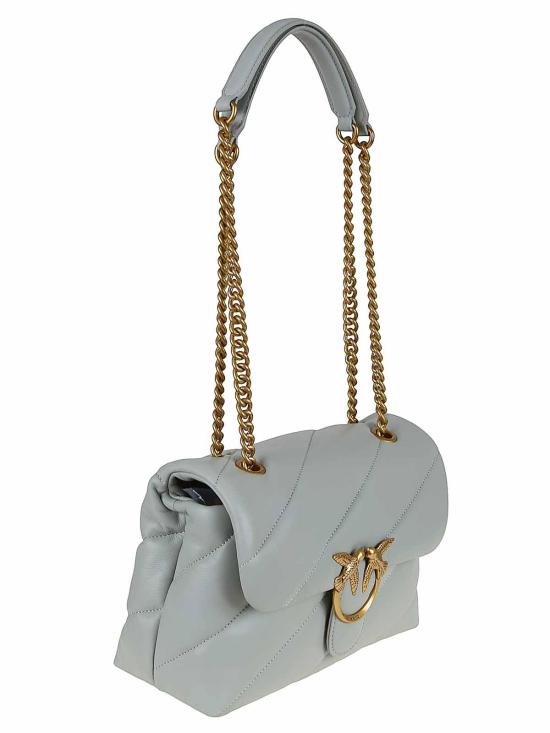 26SS 핑코 크로스백 100038A0F2K32Q Light Grey - PINKO