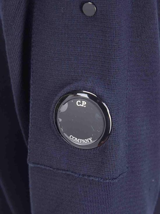 26SS 씨피 컴퍼니 코튼 씨 아일랜드 렌즈 스웨터 20CMKN097A110560A888 Blue - C.P. COMPANY