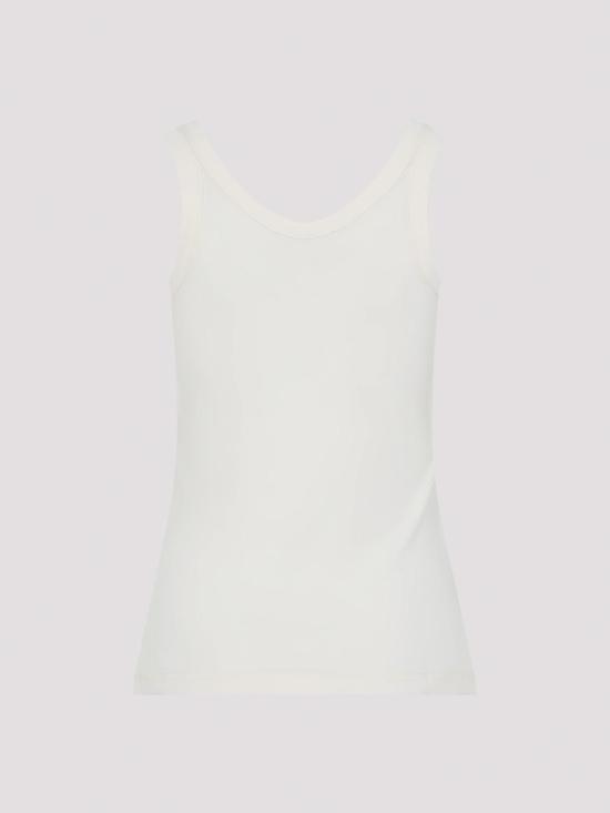 26SS 르메르 저지 탱크탑 TS0001LJ1016WH048 White - LEMAIRE
