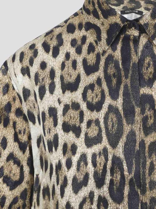 26SS 로베르토 카발리 셔츠 WQT7049HQ7100504 Beige - ROBERTO CAVALLI