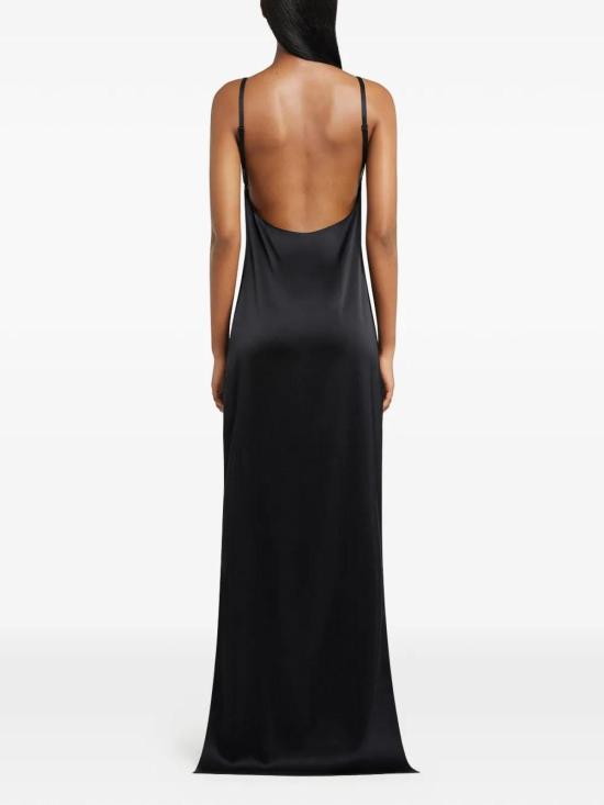 26SS 쿠레쥬 롱 원피스 126CRO805TA00079999 Black - COURREGES