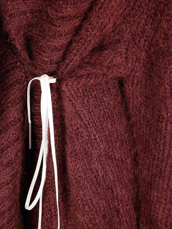 25FW 드리스 반 노튼 가디건 252011251273335E15 Dark Red - DRIES VAN NOTEN