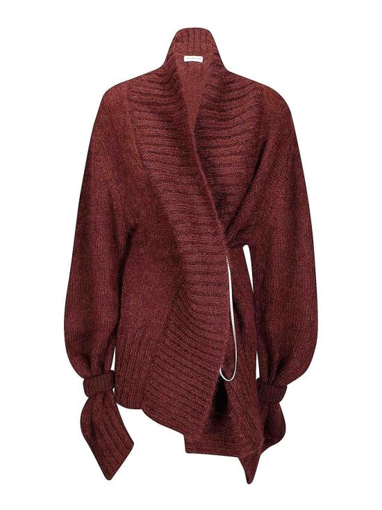 25FW 드리스 반 노튼 가디건 252011251273335E15 Dark Red