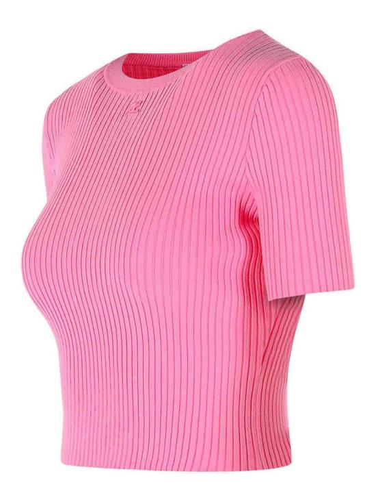 26SS 쿠레쥬 반팔 티셔츠 126MPU267FI00015023 Nude Neutrals - COURREGES