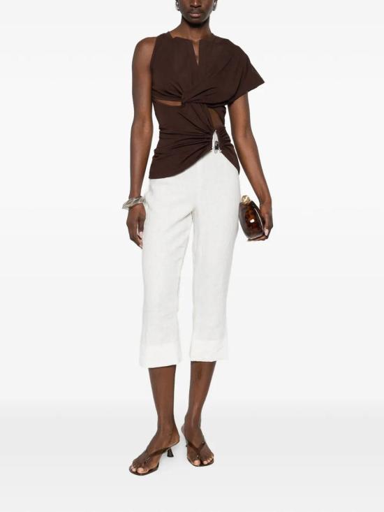 26SS 크리스토퍼에스버 민소매 티셔츠 25041417UMBER Brown - CHRISTOPHER ESBER