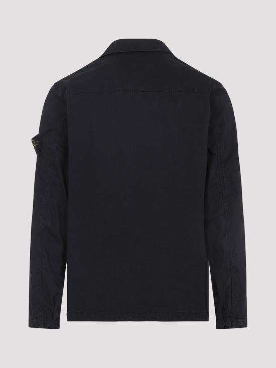  스톤 아일랜드 긴팔 셔츠 L1S151200001S0004V0129 Black - STONE ISLAND