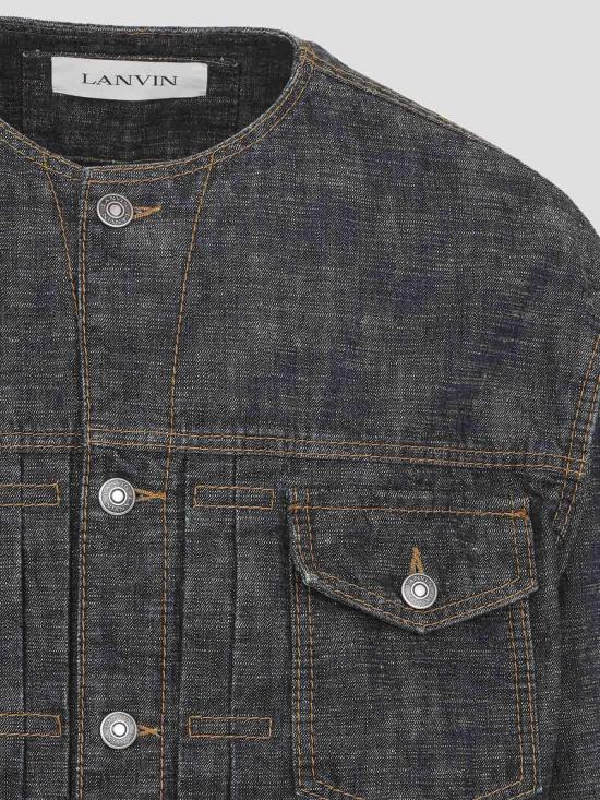  랑방 자켓 RMJA0317D096H2529 Dark Blue - LANVIN