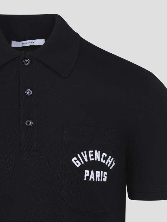 26SS 지방시 폴로 티셔츠 BML00T3YSD499 Blue - GIVENCHY