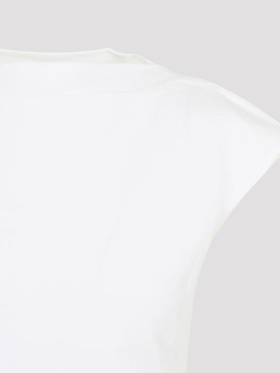 26SS 알라이아 반팔 티셔츠 AA9I0021J095C000 WHITE - ALAIA