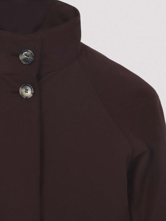 27SS 로에베 트렌치 코트 S359Y02XEH7110 Burgundy - LOEWE