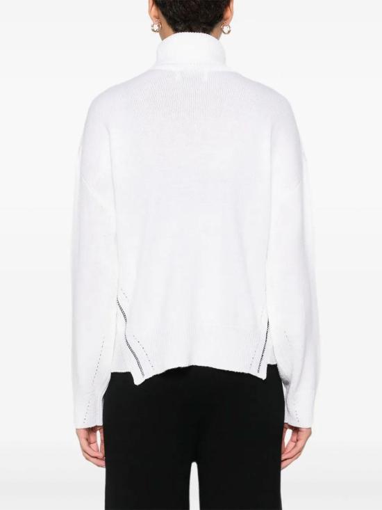  알파스튜디오 터틀넥 202502AD4092G2003 White - ALPHA STUDIO