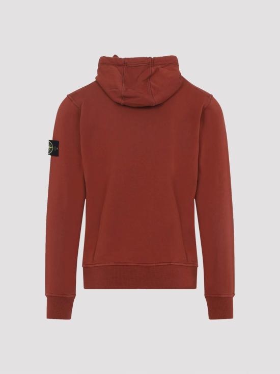 27SS 스톤 아일랜드 후드 티셔츠 L1S156100062S0051V0015 Red - STONE ISLAND