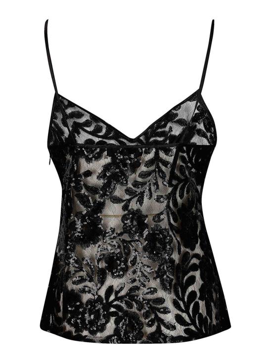 26SS 골든구스 민소매 티셔츠 GWP02661P00232090100 Black - GOLDEN GOOSE