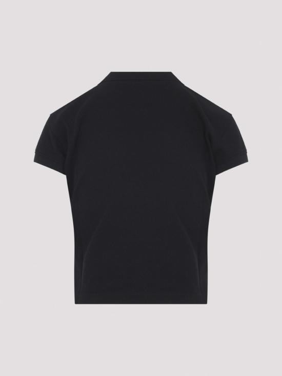 27SS 발렌시아가 폴로 티셔츠 858098TTVT81070 Black - BALENCIAGA