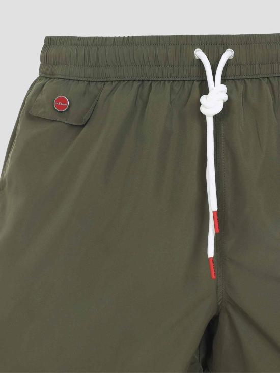 27SS 키톤 스윔팬츠 UCOM2CK0741H08001 Dark Green - KITON