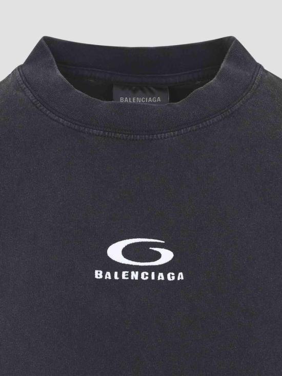 26SS 발렌시아가 숏팬츠 858621TTVU29374 Black - BALENCIAGA