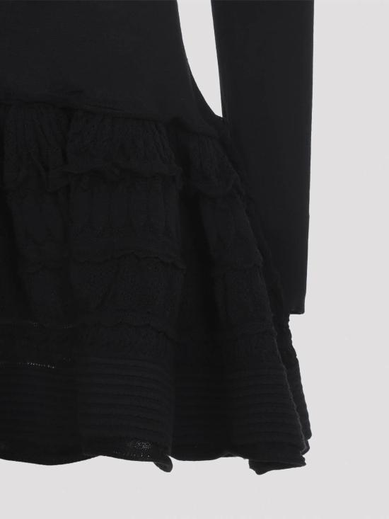 26SS 알라이아 숏팬츠 AA9R2867K164C995 Black - ALAIA