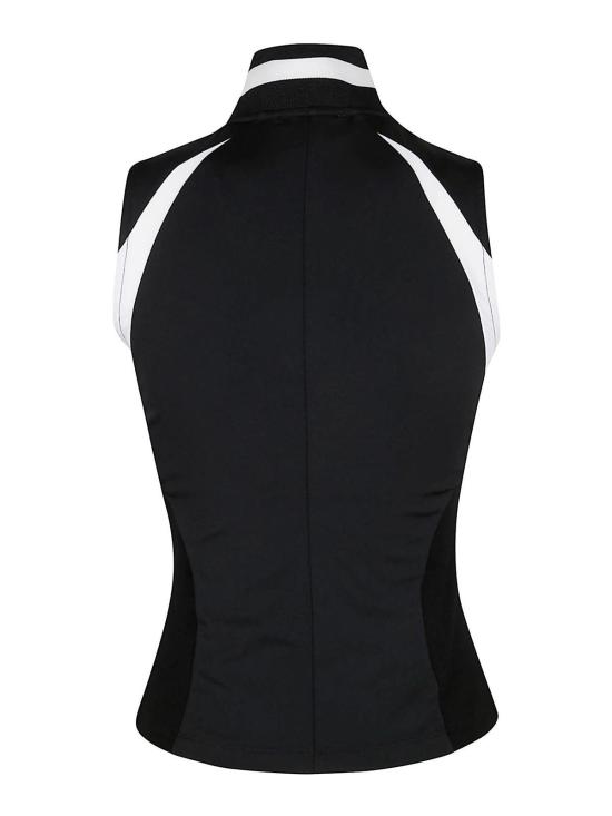 26FW 오프화이트 민소매 티셔츠 OWAD27AF25JER0011001 Black - OFF WHITE