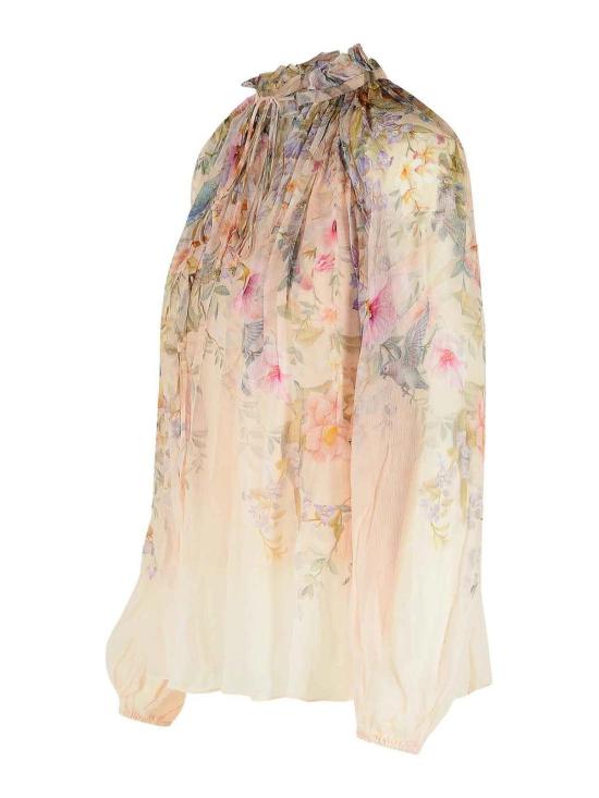 26SS 짐머만 블라우스 0991TC261CREAMAVIARY Nude Neutrals - ZIMMERMANN