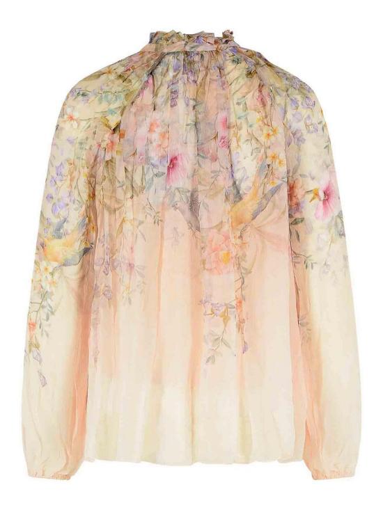 26SS 짐머만 블라우스 0991TC261CREAMAVIARY Nude Neutrals - ZIMMERMANN