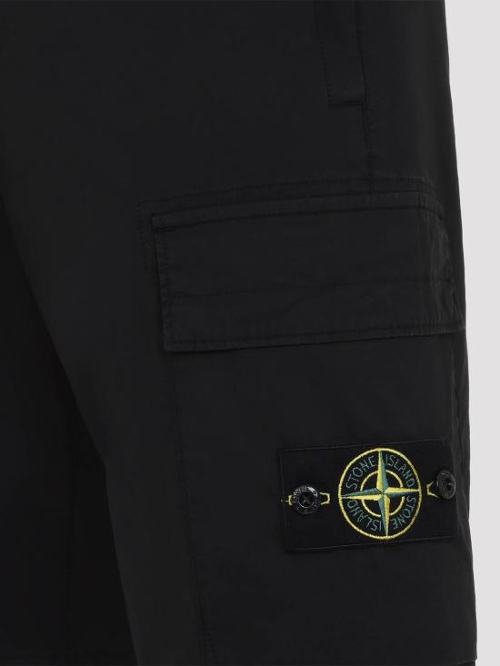 26SS 스톤 아일랜드 숏팬츠 L1S15L100020S0003V0029 Black - STONE ISLAND