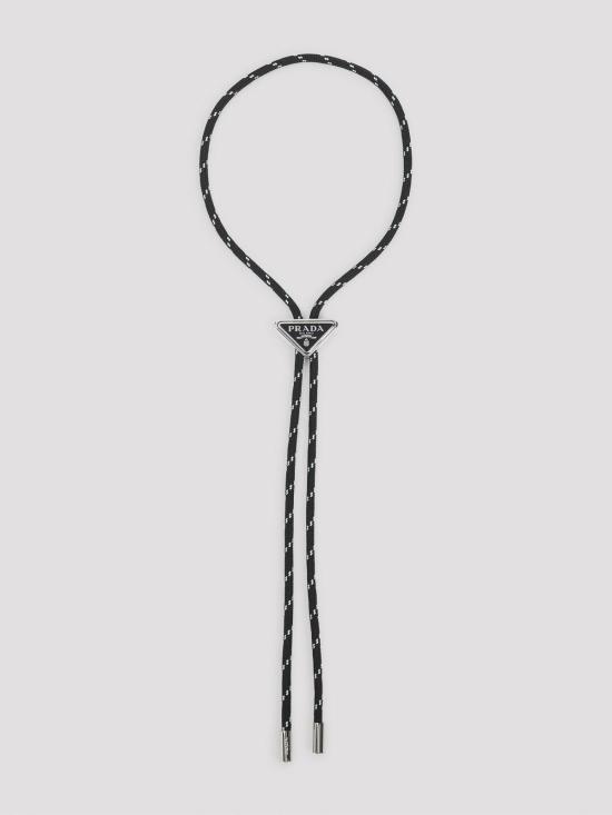 26SS 프라다 네크리스 2IC2882HE2F0002 Black - PRADA