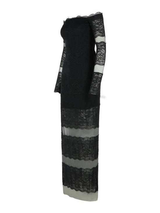 26SS 블루마린 민소매 티셔츠 2A760AN0990 Black - BLUMARINE