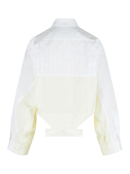 27SS MM6 메종마르지엘라 셔츠 S52DT0058MTN128961 White - MM6 MAISON MARGIELA