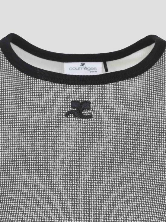 26SS 쿠레쥬 반팔 티셔츠 126JTS017JS0223B217 Black - COURREGES