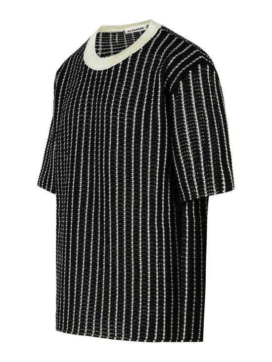 27SS 질샌더 반팔 티셔츠 J22GC0230J15467033 Black - JIL SANDER