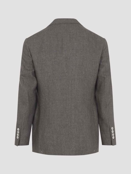 26SS 브루넬로 쿠치넬리 리넨 디컨스트럭티드 재킷 MB4307BWDC089 - BRUNELLO CUCINELLI