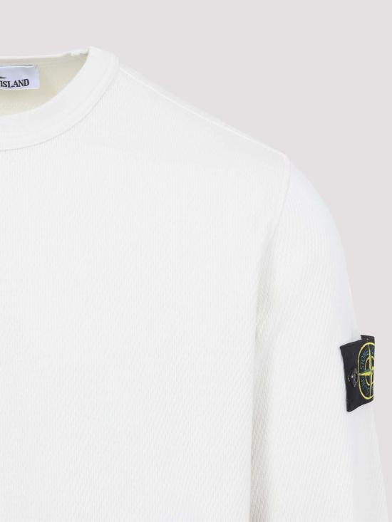  스톤 아일랜드 탑 L1S156100011S0297V0093 White - STONE ISLAND