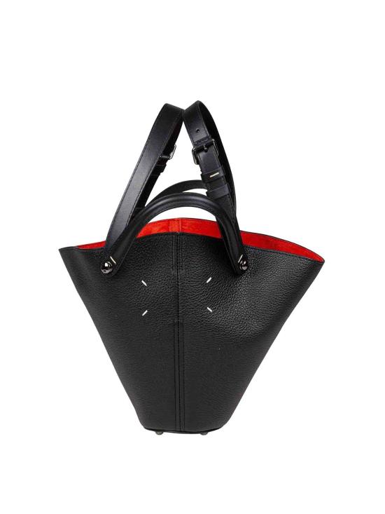 26SS 마르지엘라 드레스 에이지 스몰 토트백 SB1WG0093P7268HB317 Black