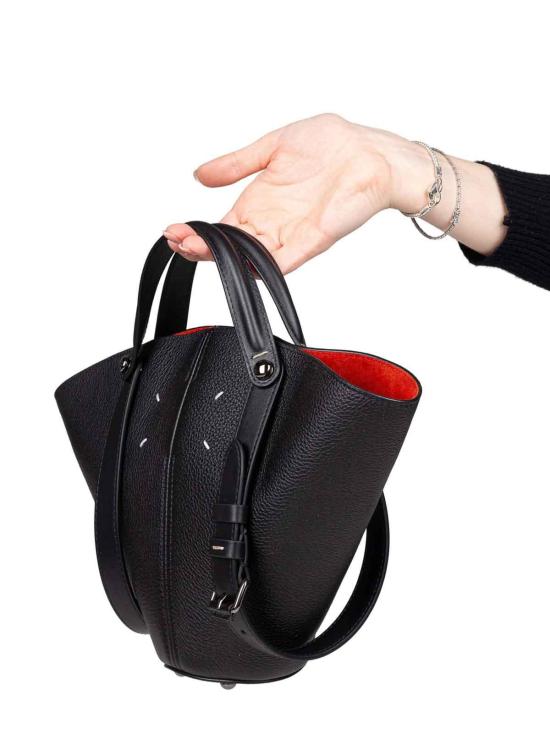 26SS 마르지엘라 드레스 에이지 스몰 토트백 SB1WG0093P7268HB317 Black - MAISON MARGIELA