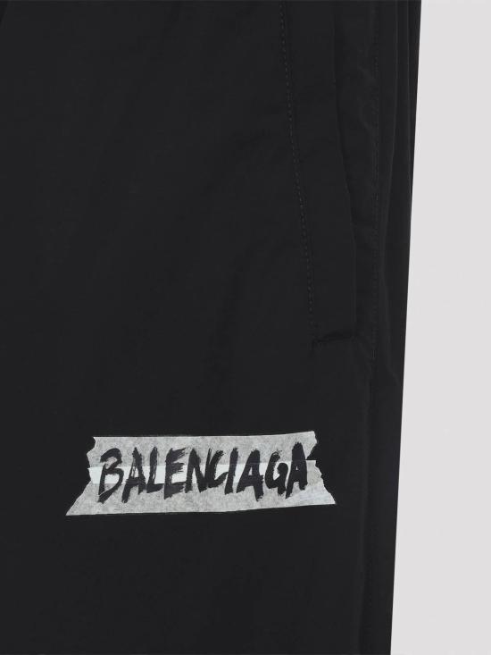 27SS 발렌시아가 트레이닝/조거 팬츠 857634TPQ381000 Black - BALENCIAGA