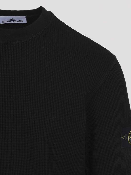  스톤 아일랜드 긴팔 티셔츠 L1S156100056S0044V0029 Black - STONE ISLAND