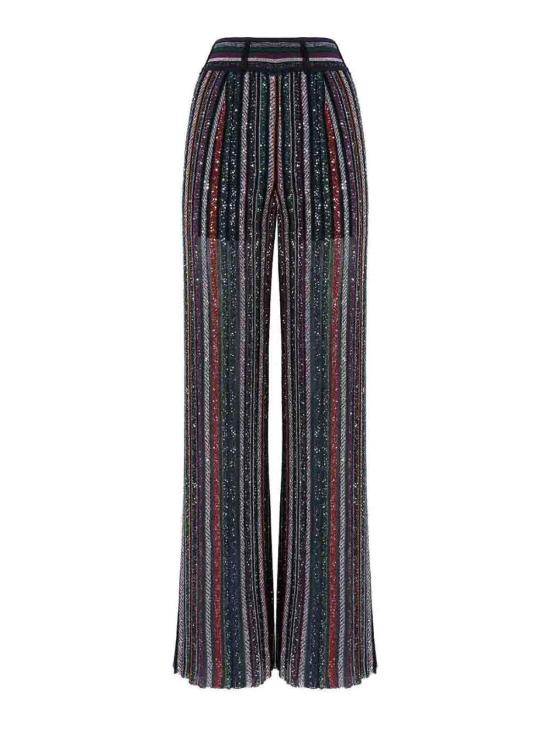 25FW 미소니 팔라초 팬츠 DS25WI09BK01C3SM9T4 Multicolour