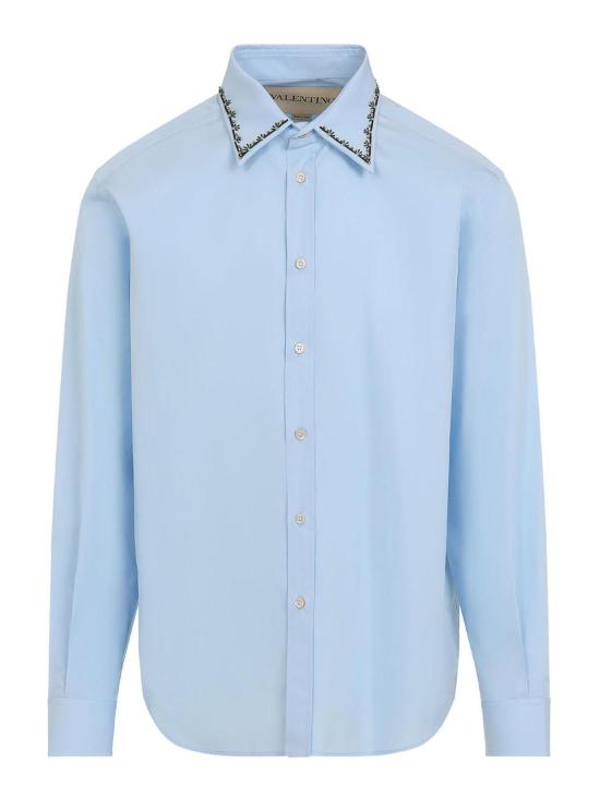 26SS 발렌티노 가라바니 긴팔 셔츠 8V3ABS87B57E08 Light Blue