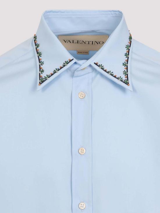 26SS 발렌티노 가라바니 긴팔 셔츠 8V3ABS87B57E08 Light Blue - VALENTINO GARAVANI