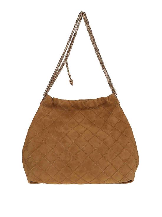 26SS 토리버치 체인 스트랩 토트 백 166064FLEMING200 Brown