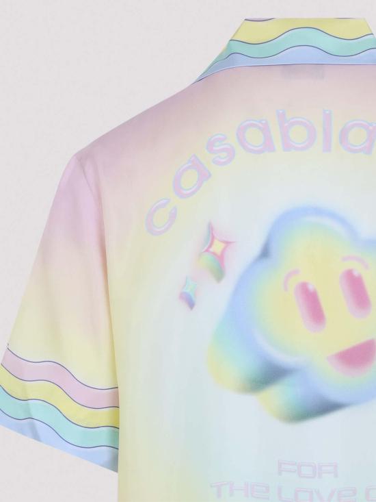 26SS 카사블랑카 반팔 셔츠 MSP26SH00303 Multicolour - CASABLANCA