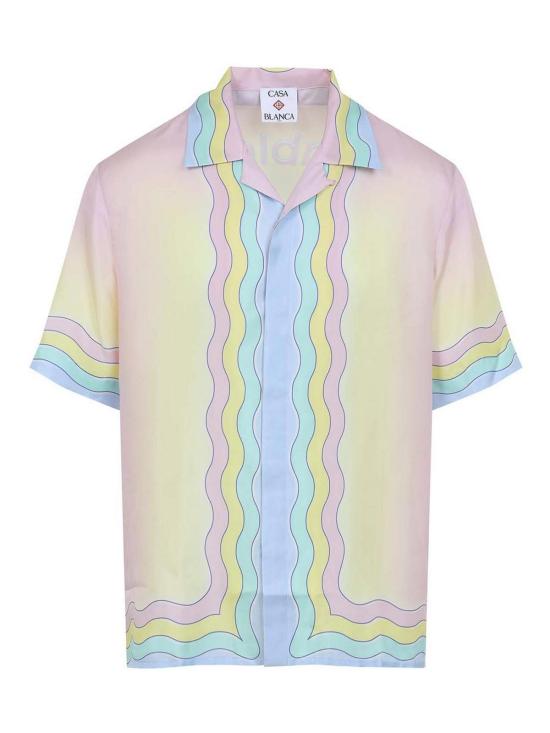 26SS 카사블랑카 반팔 셔츠 MSP26SH00303 Multicolour