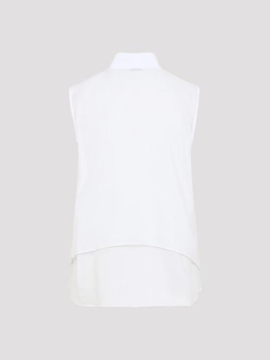 26SS 페세리코 민소매 티셔츠 A086268928C01C White - PESERICO