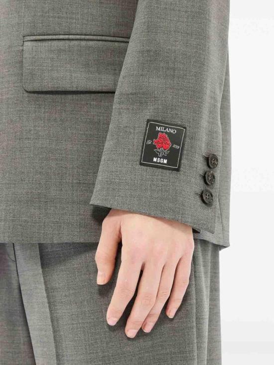 25FW 엠에스지엠 수트 자켓 MDG2325760598 Grey - MSGM