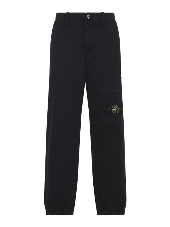 26SS 스톤 아일랜드 스트레이트 팬츠 L1S153100010S0004V0129 Black