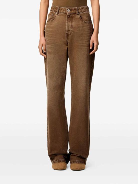 25FW 아미 스트레이트 팬츠 H25FTR450DE0112 Beige - AMI