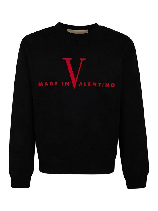 26SS 발렌티노 가라바니 긴팔 티셔츠 VMF28RBCU0NR Black