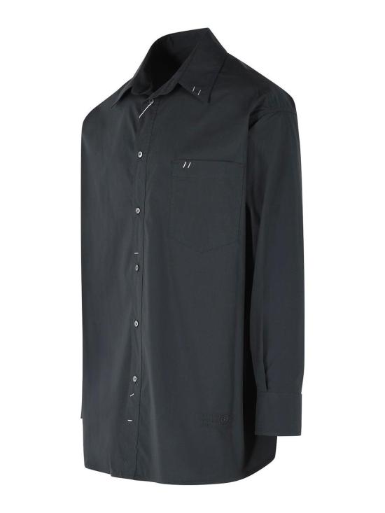 27SS MM6 메종마르지엘라 긴팔 셔츠 SH0DT0041M35256899 Black - MM6 MAISON MARGIELA