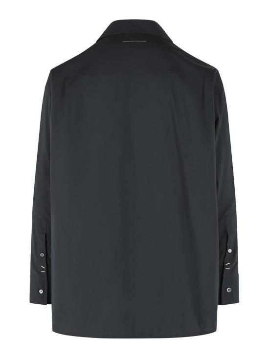 27SS MM6 메종마르지엘라 긴팔 셔츠 SH0DT0041M35256899 Black - MM6 MAISON MARGIELA