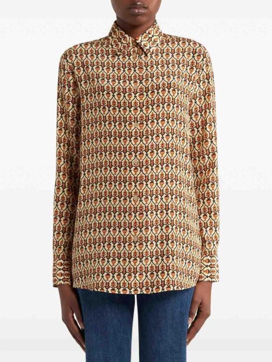 25FW 에트로 셔츠 WRIA001399SA1J5X0823 Beige - ETRO